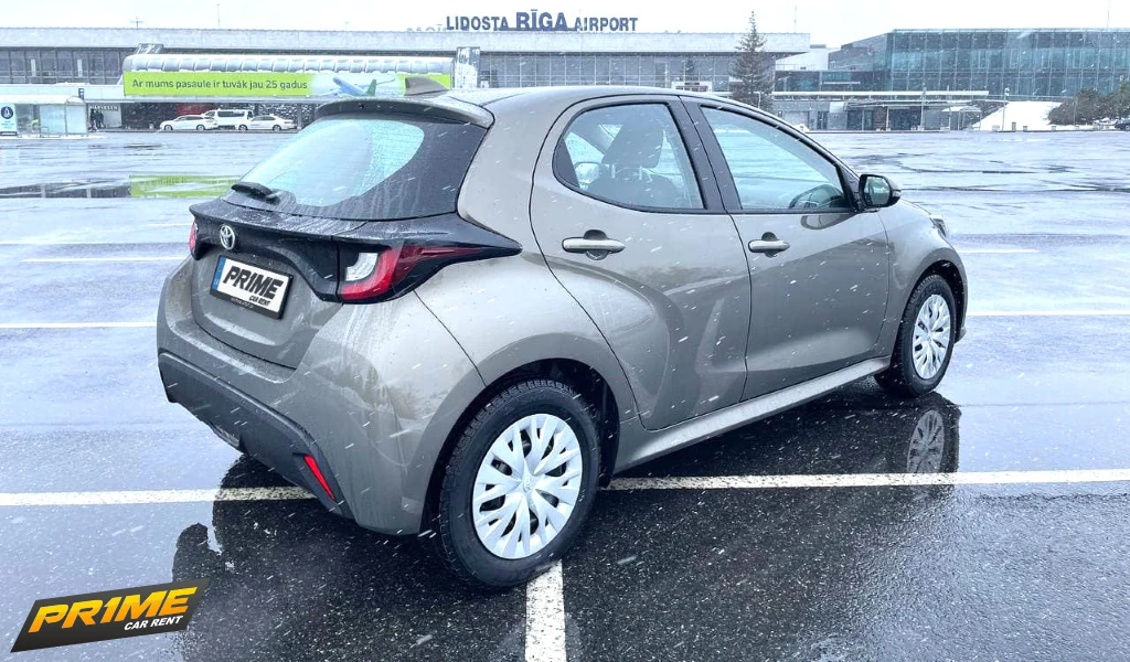 Car Rental of Toyota Yaris in Riga2