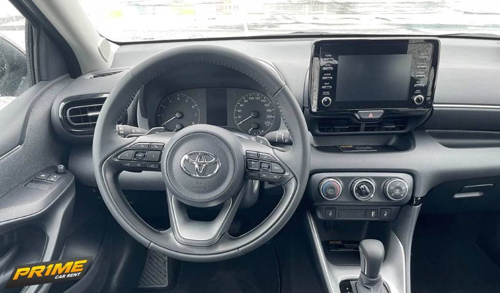 Car Rental of Toyota Yaris in Riga3