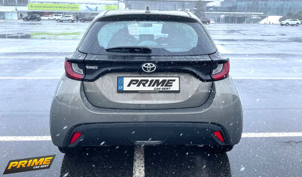 Car Rental of Toyota Yaris in Riga5